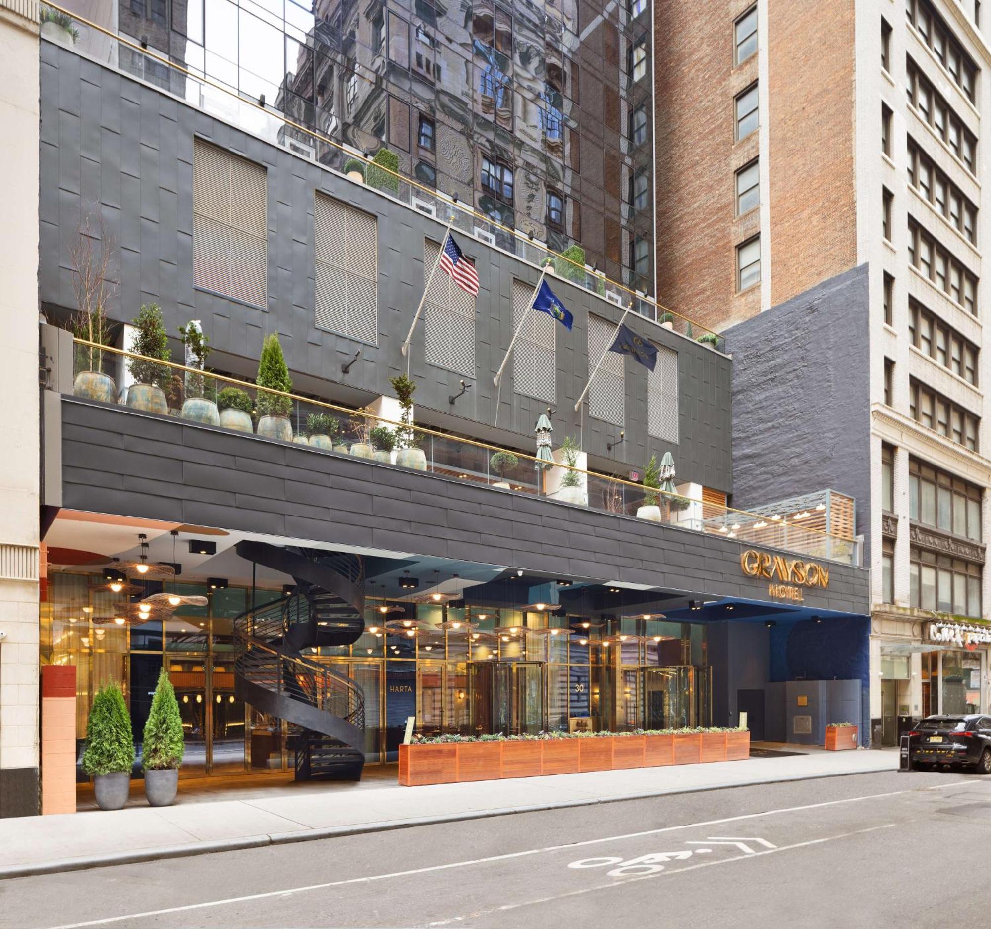 Grayson Hotel Nueva York Exterior foto